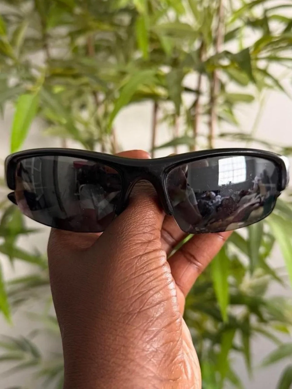 Oakley Bottlecap Crystal Black Sunglasses Silver Icons RARE Made USA Polarized